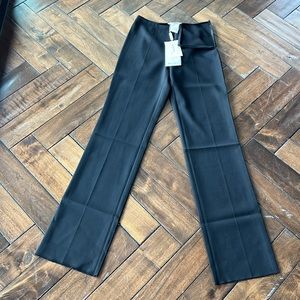 MaxMara made in Italy size4 Tube fit side zip no waist band tailored leg trouser